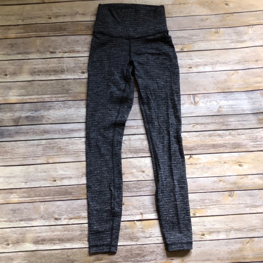 Lululemon Knit Yoga Legging Pants Size 0